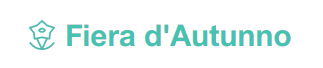 Fiera Internazionale D'Autunno